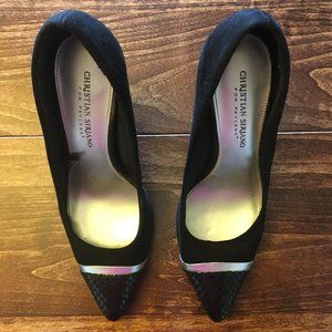 LAST CHANCE: Christian Siriano Black Pumps